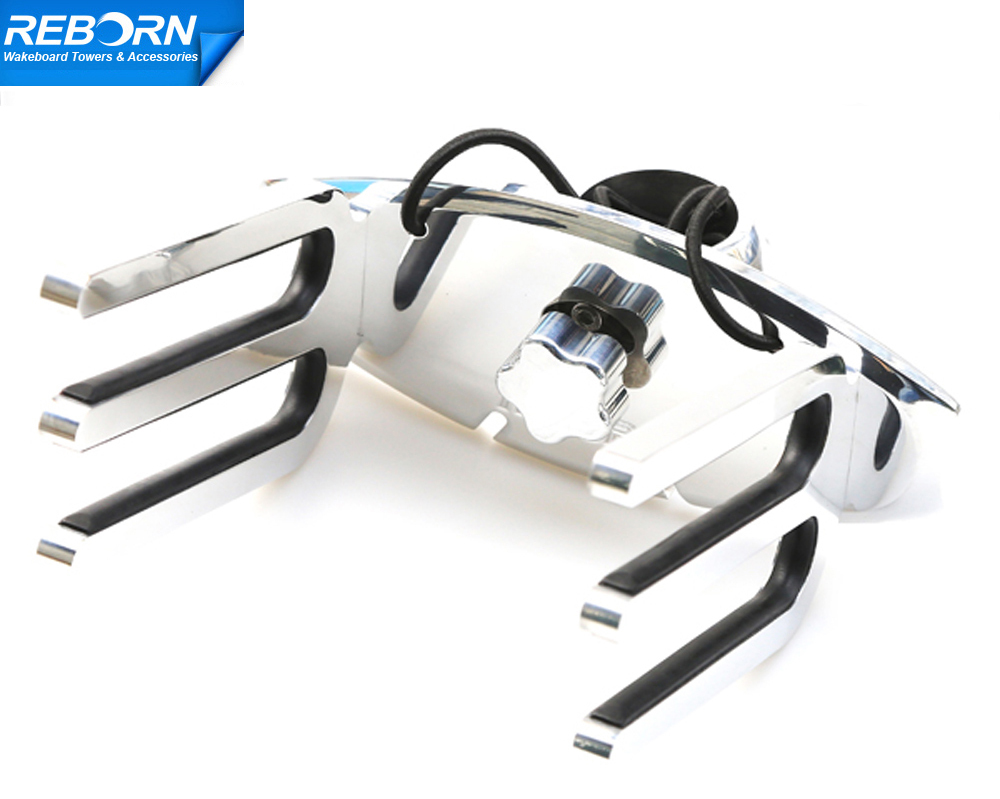 Promotion! Reborn Elevate Wakeboard Tower + 1 Pro Quick Release Wakeboard Rack