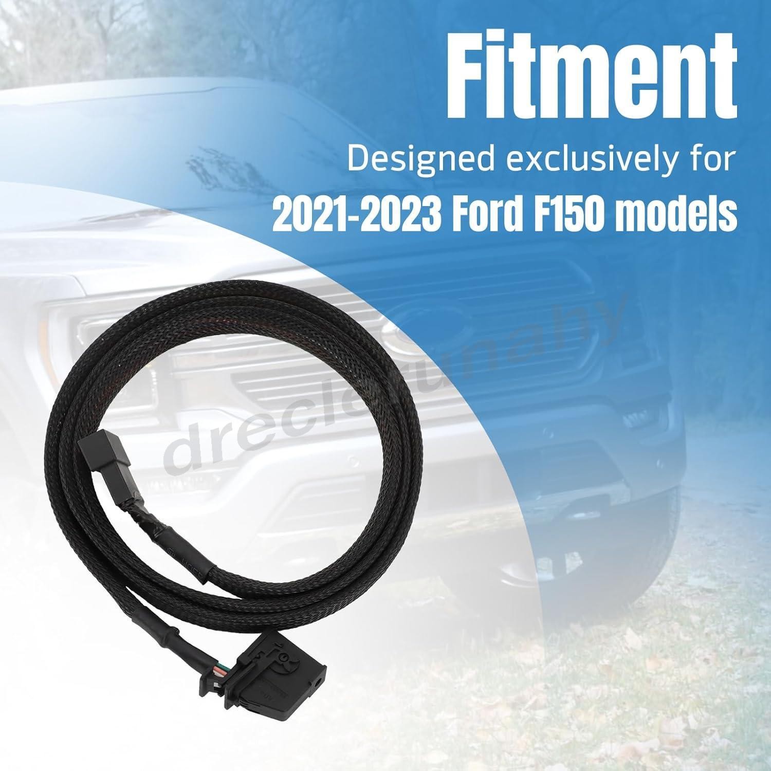 Conversion Harness For 2021-2023 Ford F150 Column to “STOWABLE” Console Shifter