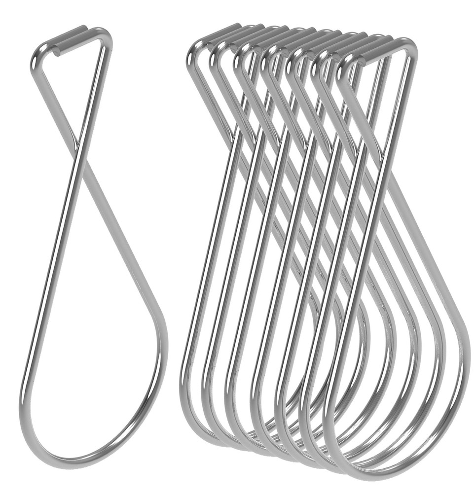 20 Pack Ceiling Hook Clips, Drop Ceiling Hanger Hooks, Suspended Tile, Grid