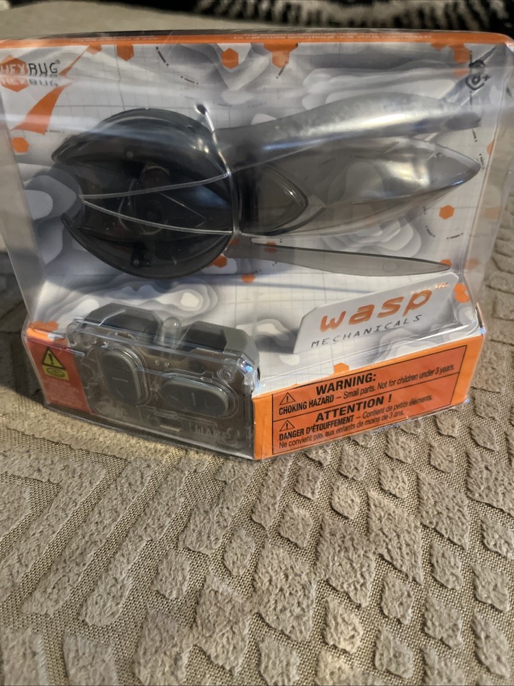 Hexbug Micro Robotic Creatures Mechanicals Wasp Black