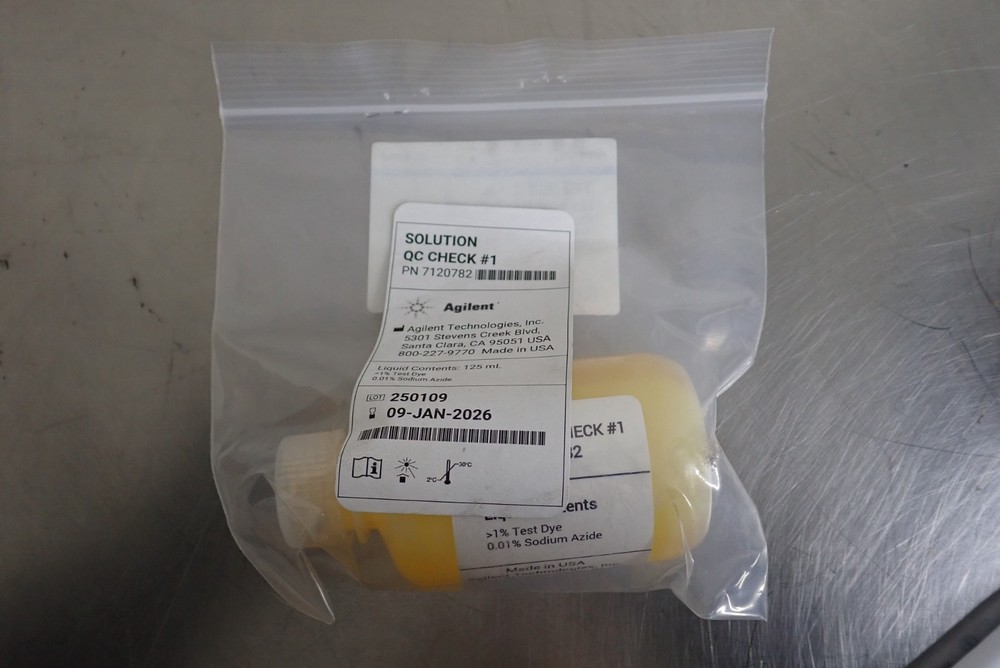 Agilent Technologies 7120782 QC Check Solution #1 125 mL - NEW