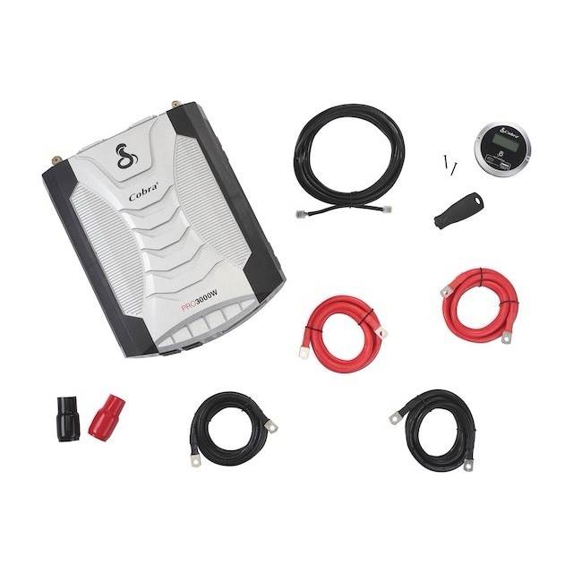 Cobra PRO 3000W Modified Sine Wave Power Inverter 12V 120V Fast Charging