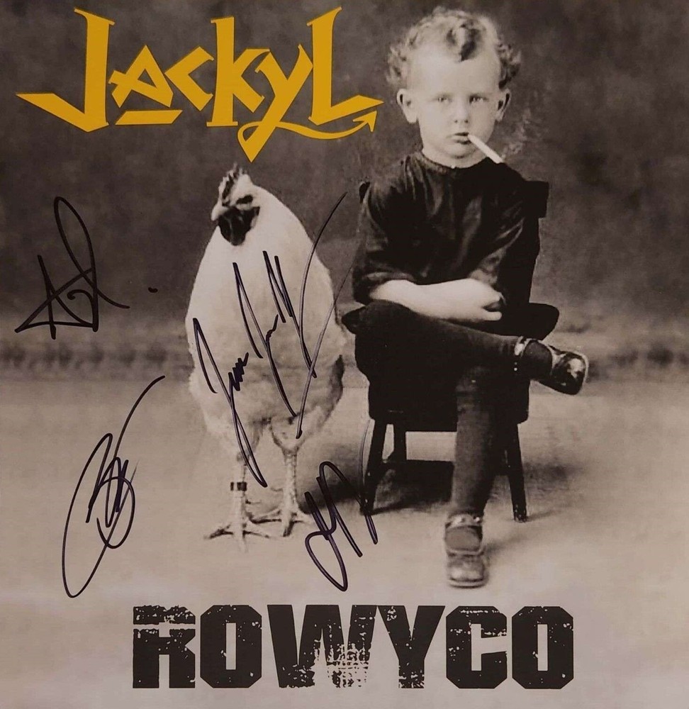 Jackyl Autographed ROWYCO Vinyl LP #2