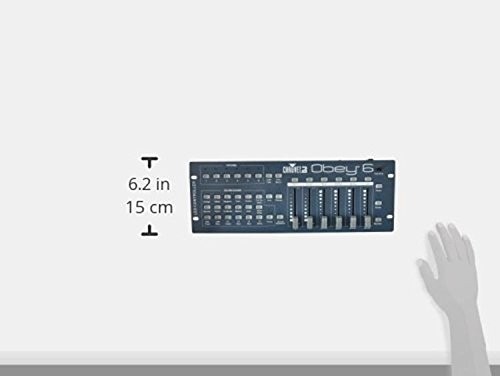 DJ Obey 6 Universal DMX-512 Compact Stage Light Controller