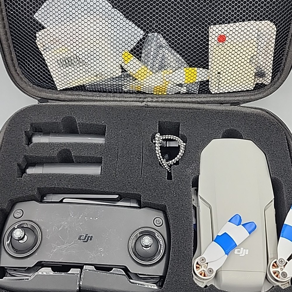 DJI Mini Mavic Mini Camera Drone Kit - Batteries, Mount, Case Propellers Tested