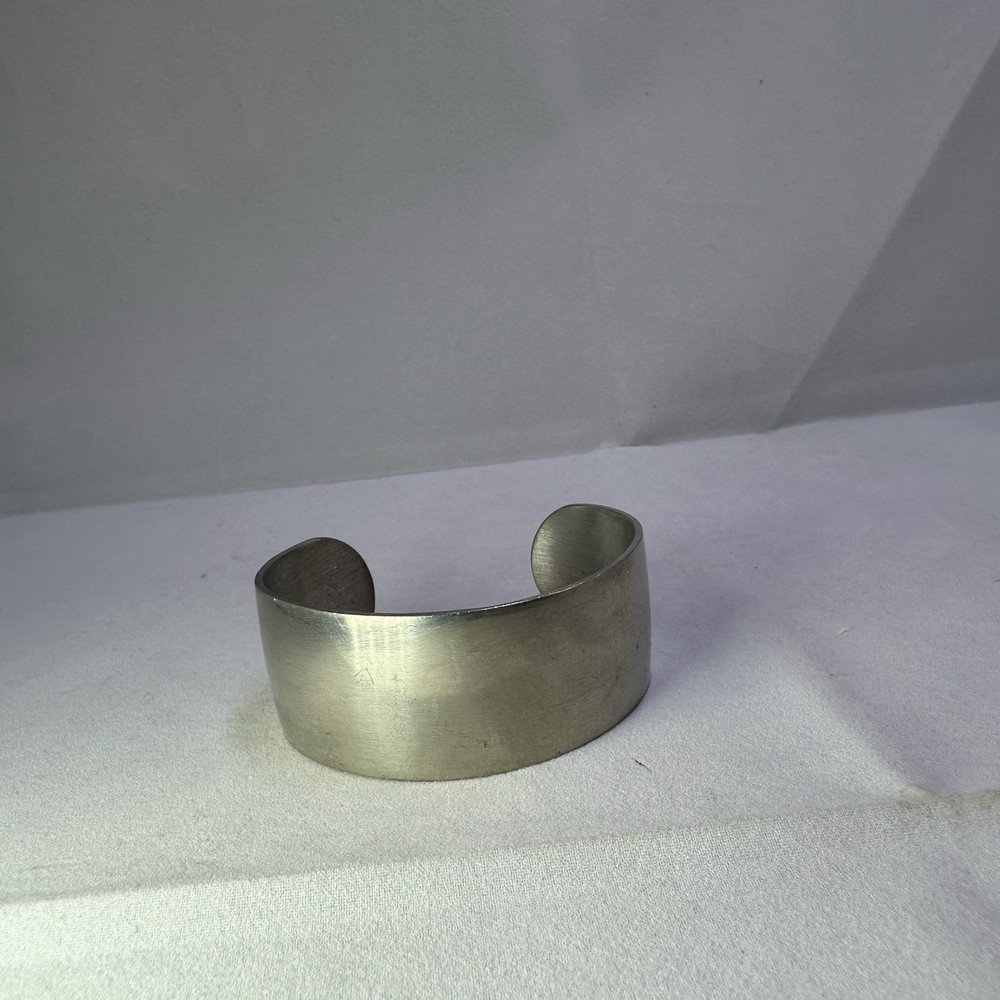 Hand Made Pewter Cuff Bracelet