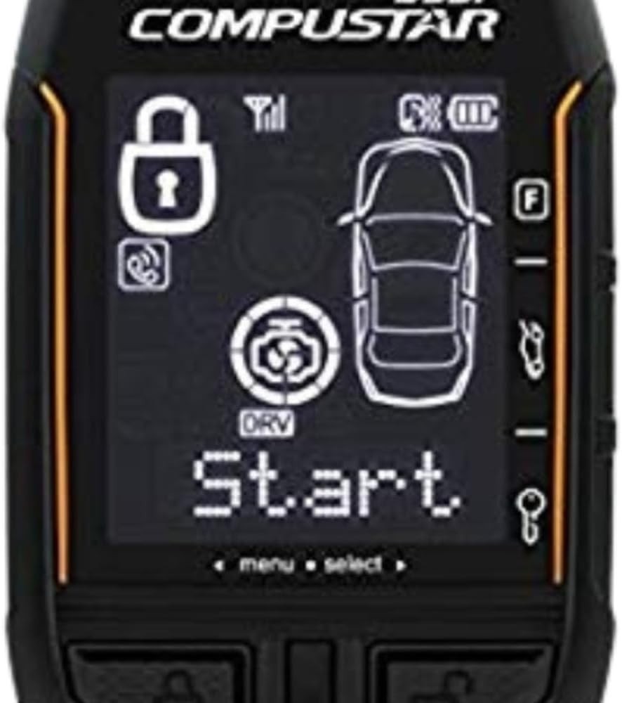 3 Mile Range 2-Way Replacement Remote - Rechargeable & User-Friendly Control