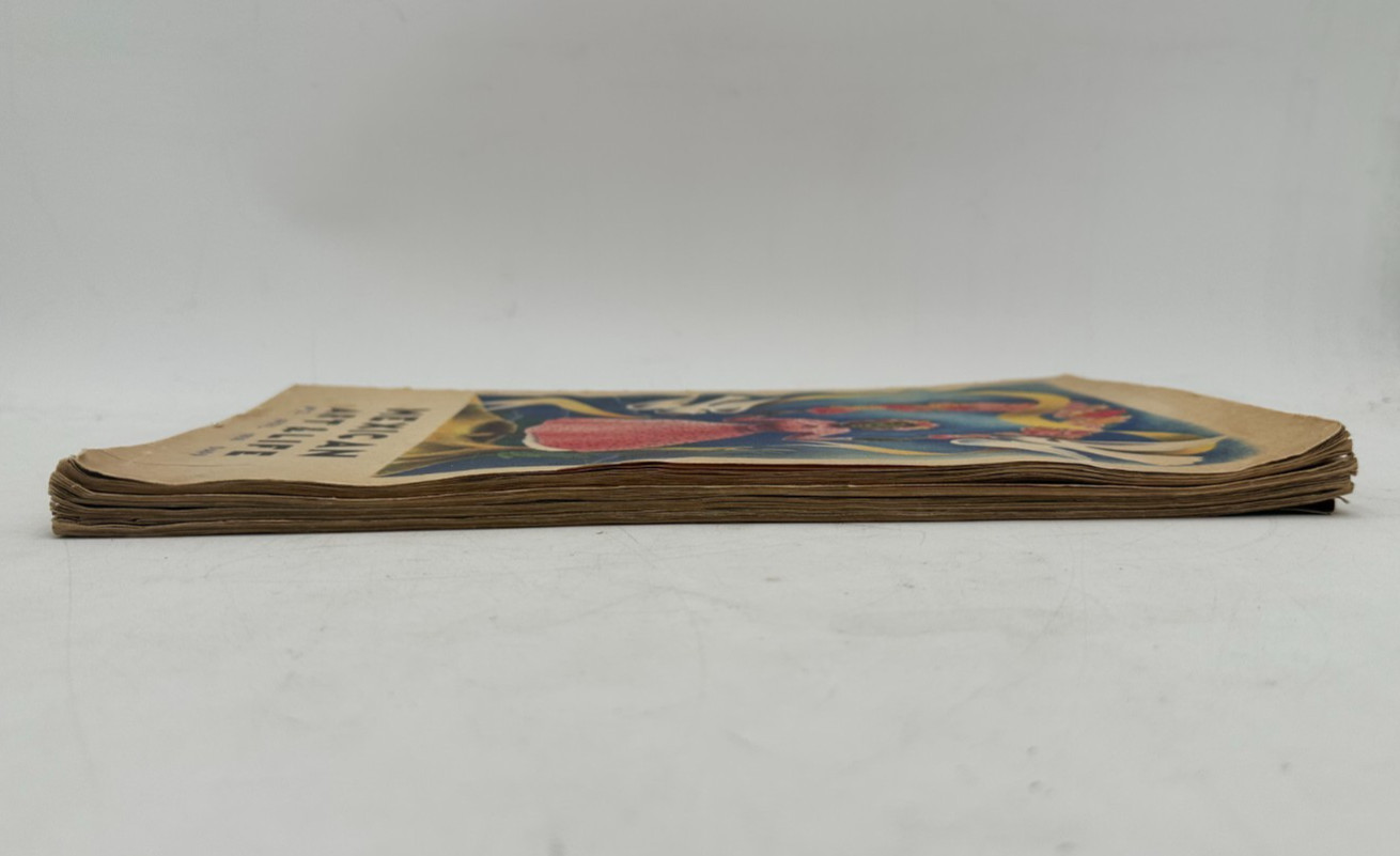 Lot of 4 Vintage 1938-1939 Mexican Art & Life Magazines Rare