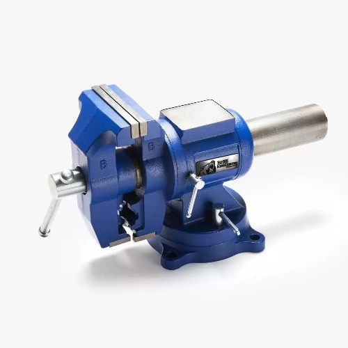 Precision Vise with Dual Jaw Industrial-Grade Universal Rotation Multi-Function