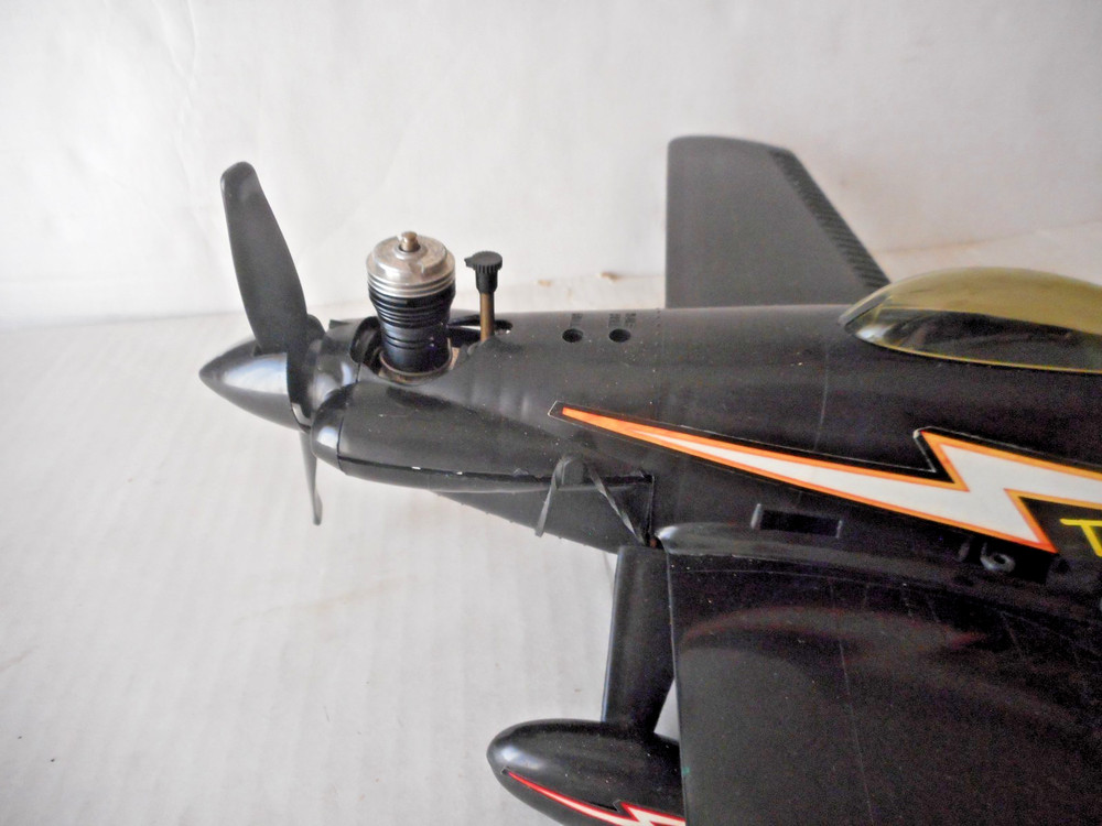 Cox Thunderbolt .049 Engine Powered Model Airplane Ex