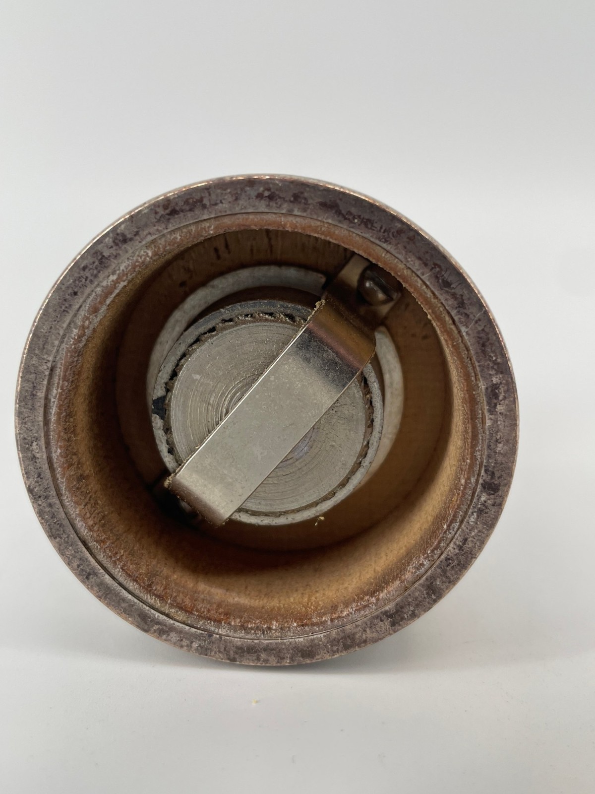 Sterling Silver Pepper Grinder Pair- One GMT Exemplar & One With Shield Hallmark