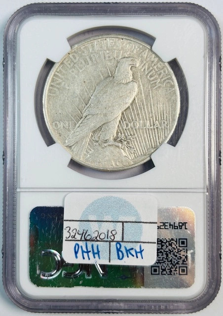 1934 S Peace Dollar NGC VF-25