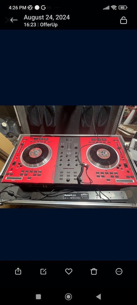 Numark NS6 NS7 III Motorized Four Deck Serato DJ Controller USB Cable Cord.