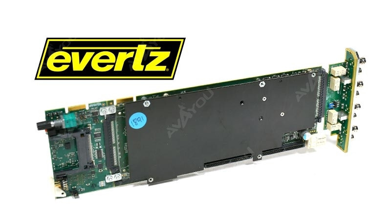 Evertz 7800TM2‑3G +3RU Dual SD/HD/3G Time Code Processor Card +3RU