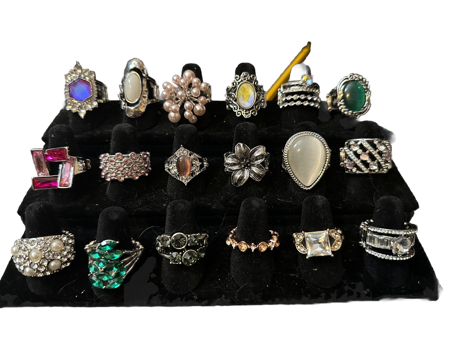 Paparazzi Accessories Lot Of 10 Stretchy RINGS