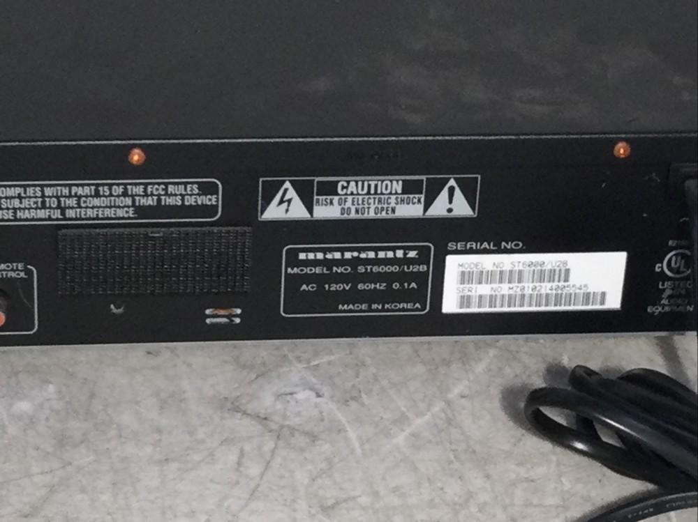 Marantz ST-6000 Stereo Tuner