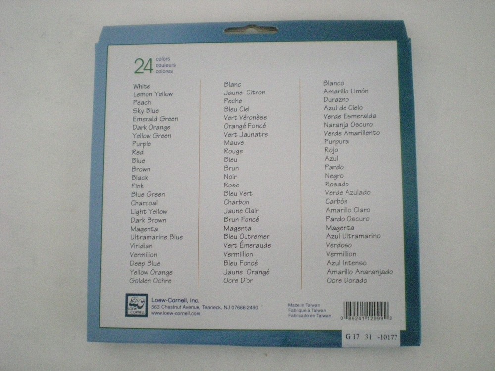 Loew-Cornell Chalk Pastels, 24-Count