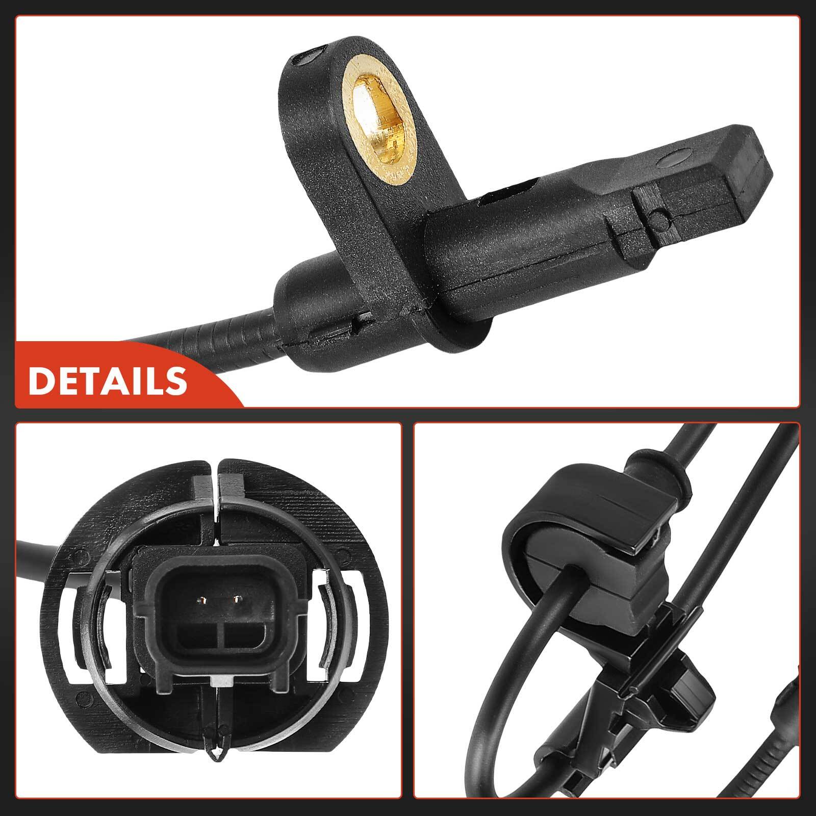 2x Front LH & RH ABS Wheel Speed Sensor for Honda Passport 19-20 Pilot Acura MDX