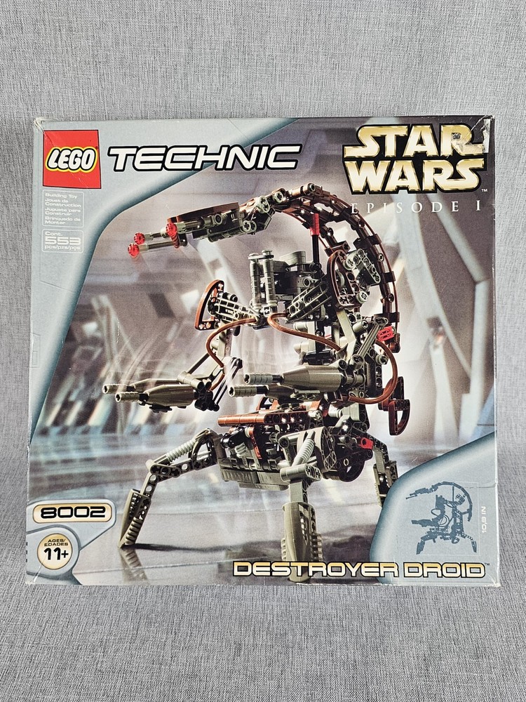 Lego Star Wars: Technic Destroyer Droid (8002) Instructions Original Box 100%