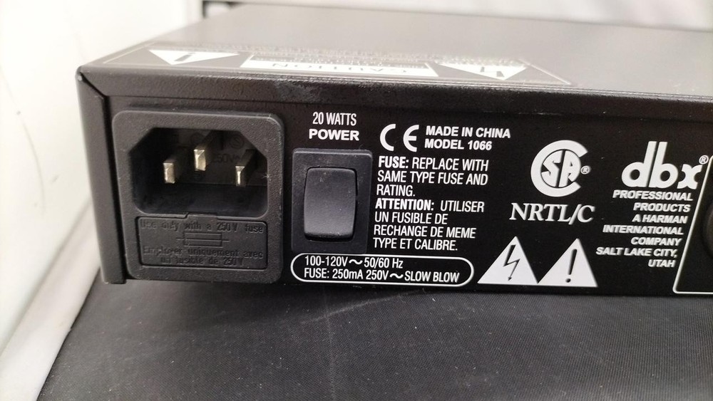 DBX 1066 Compressor
