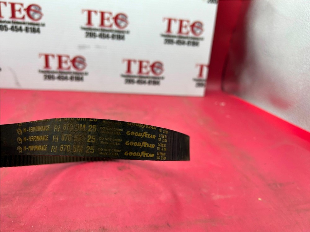 Goodyear 6705M25 Timing Belt