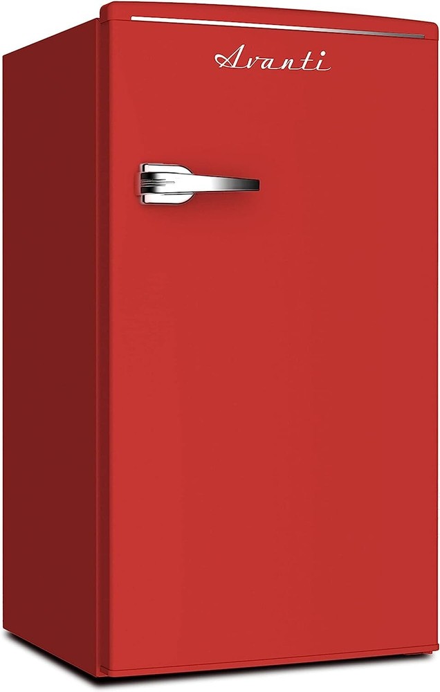 Avanti 3.0 Cu. Ft. Red Compact Retro Style Refrigerator