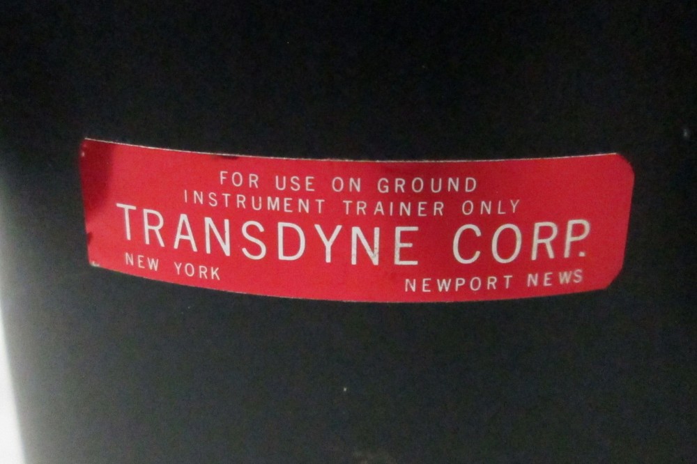Vintage 1969 Transdyne COURSE DEVIATION INDICATOR Simulator Instrument