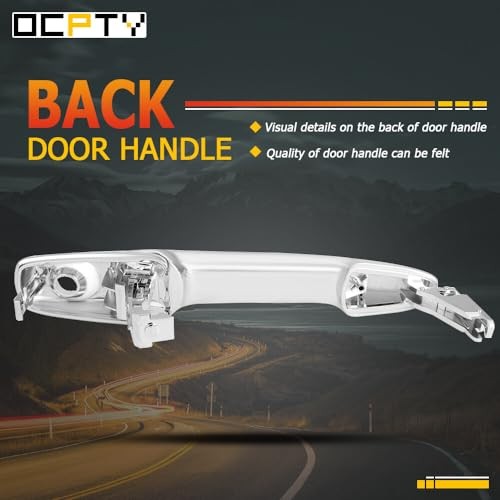 Door Handle Exterior Front Driver Passenger Side Replacement fit 2007-2012