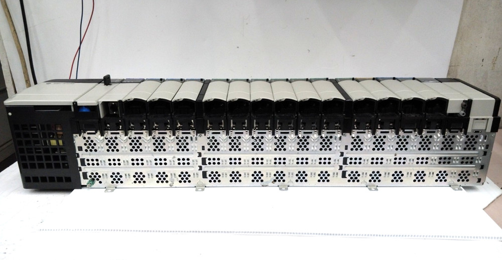 Allen-Bradley 17 Slot Chassis With Power Supply, Processor & I/O Modules