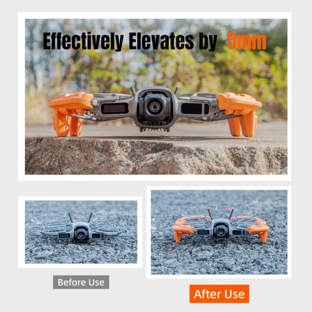 Floating Propeller Guard for DJI NEO2 Scratch & ShockResistant Orange