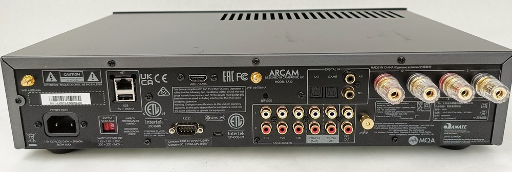 Arcam SA30 2-Ch Intelligent Integrated Amplifier - U