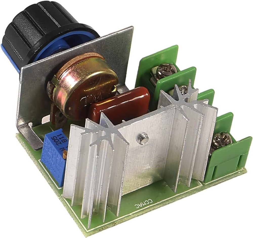 Versatile 2000W AC Dimmer Speed Controller - Safe & Adjustable Performance