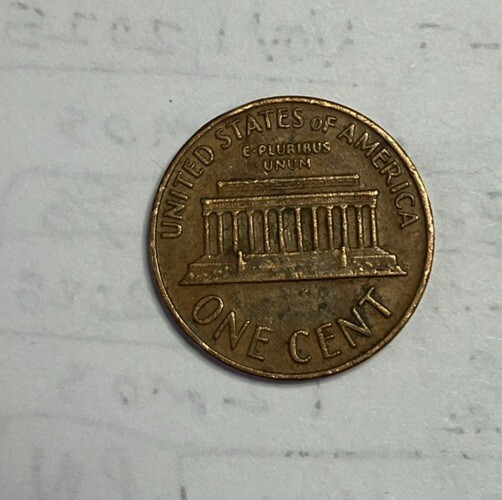 1971d Lincoln penny.