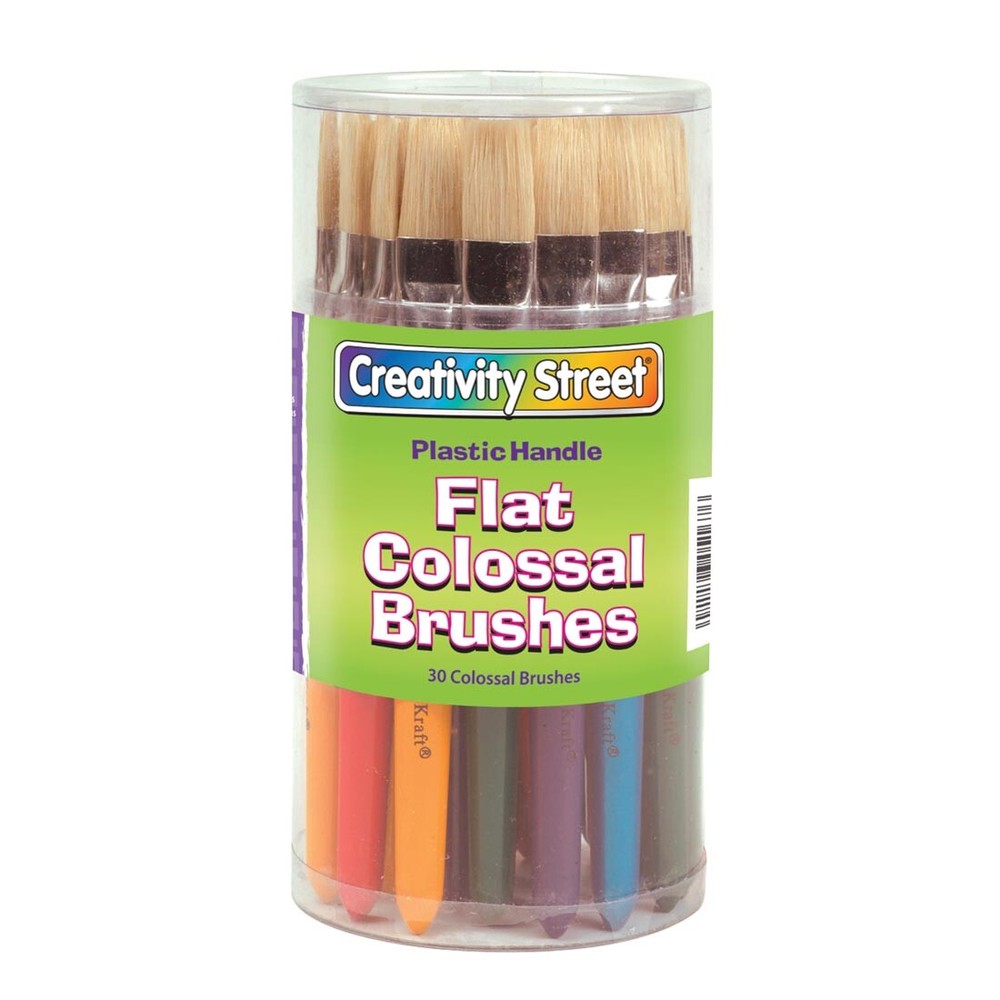 Creativity Street Colossal Brush 30-Count Flat Set
