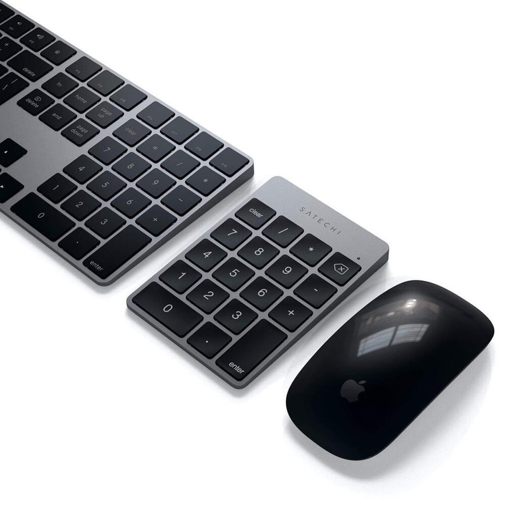 Satechi Aluminum Slim Bluetooth Keypad, Space Gray #ST-SALKPM