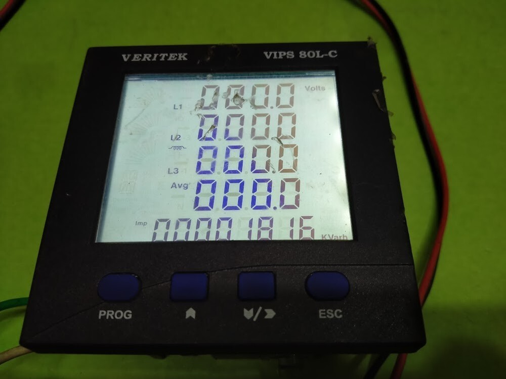 Veritek VIPS 80L-C Power Analyzer VIPS80LC Tested Working