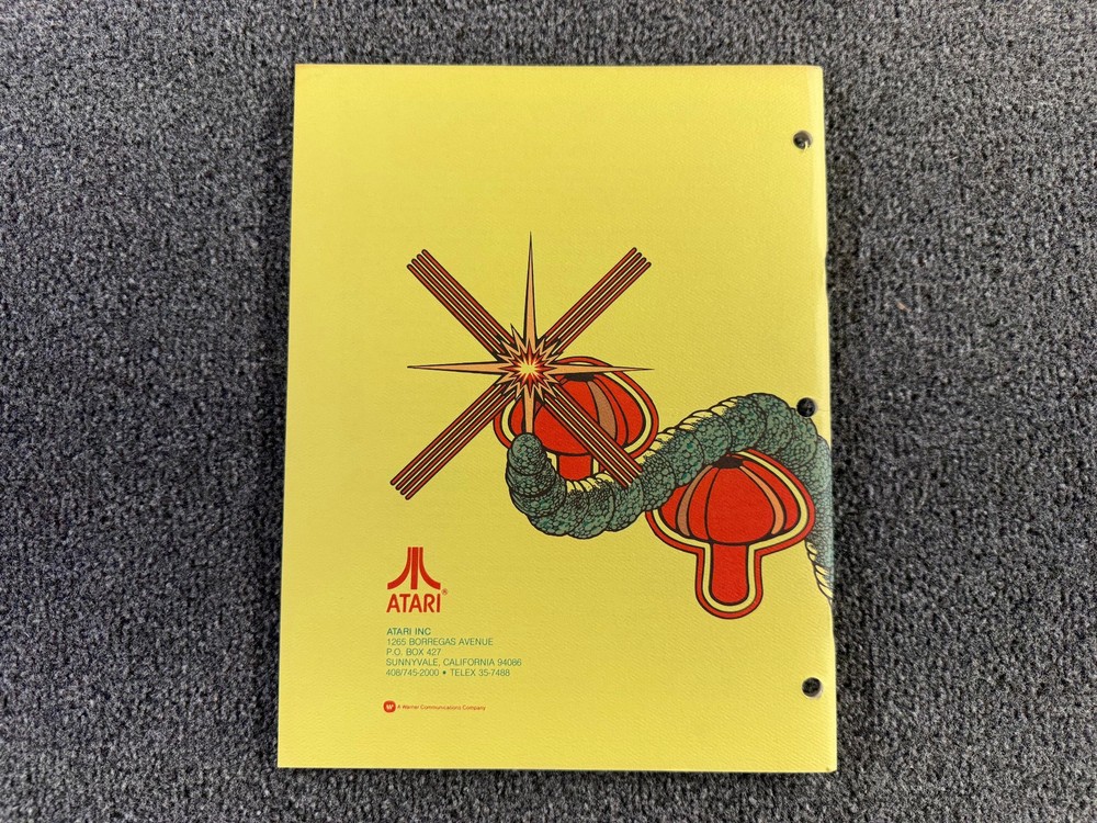 ATARI Centipede Arcade Manuals Signature Analysis Guide Schematics ORIGINAL