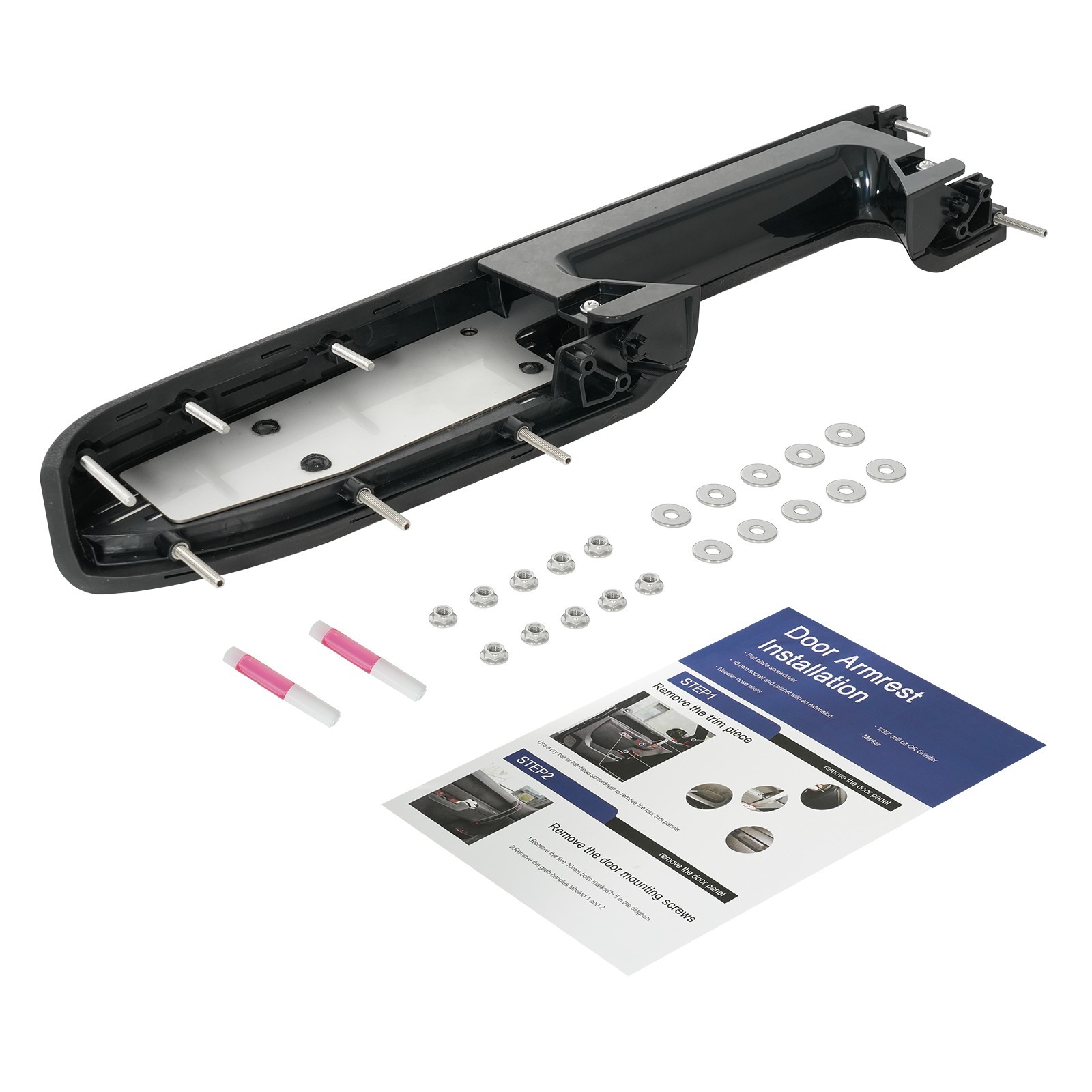 22818465 Front Left Driver Side Armrest Repair Kit Fit for Chevy Silverado 1500