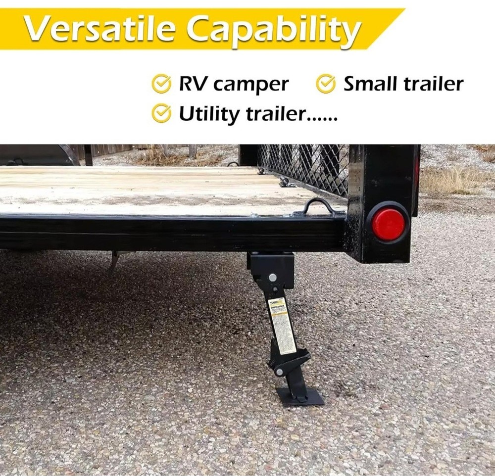 Winmax Pair Trailer Stabilizer Jacks Telescoping WT01Z5860DS