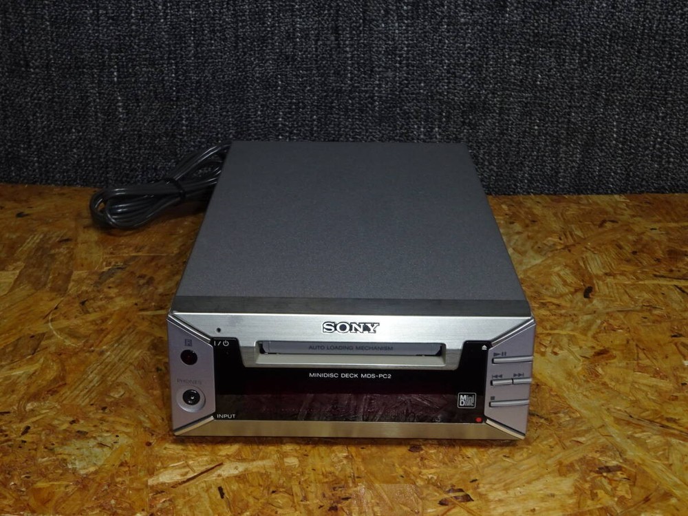 Sony MDS-PC2 MD Deck Mini Disc Player #0001