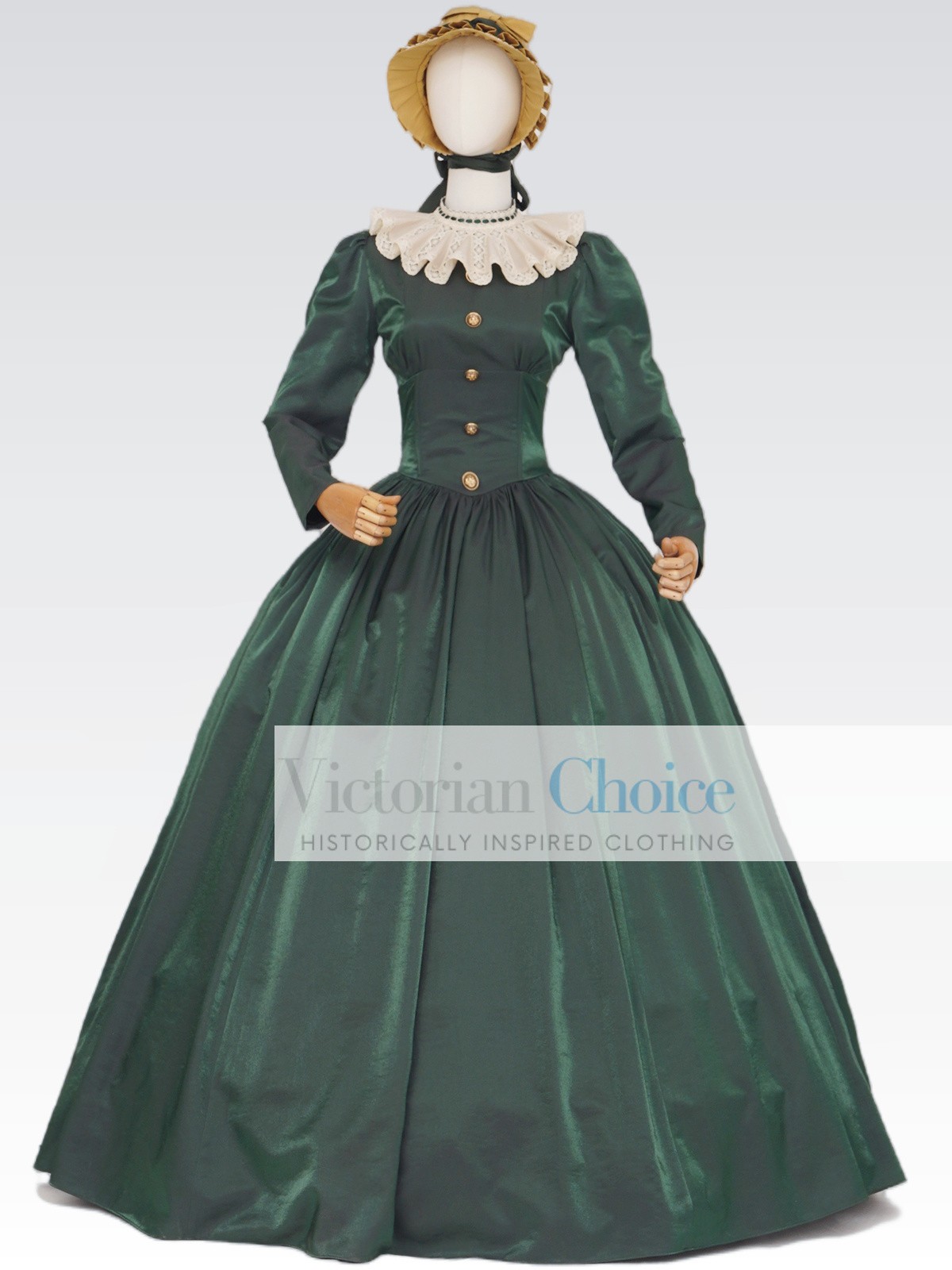 Victorian Dickens Dress Civil War 19th Century Gothic Fantasy Theater Wear 316