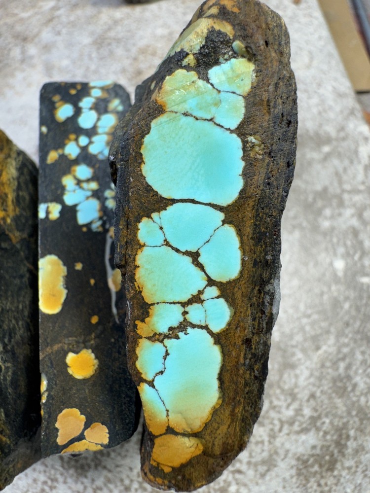Natural Hubei turquoise Bamboo mountain