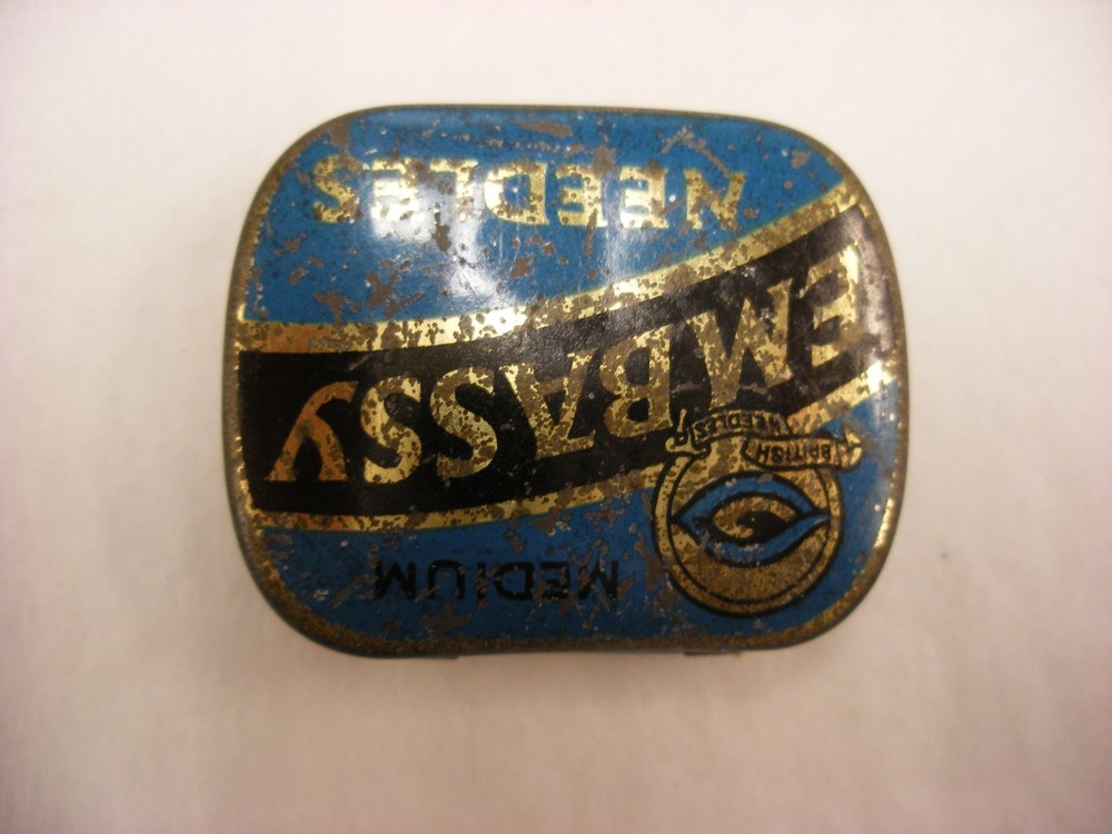 Phonograph Victrola Gramophone - Needle Tin - Embassy Medium Thin #7
