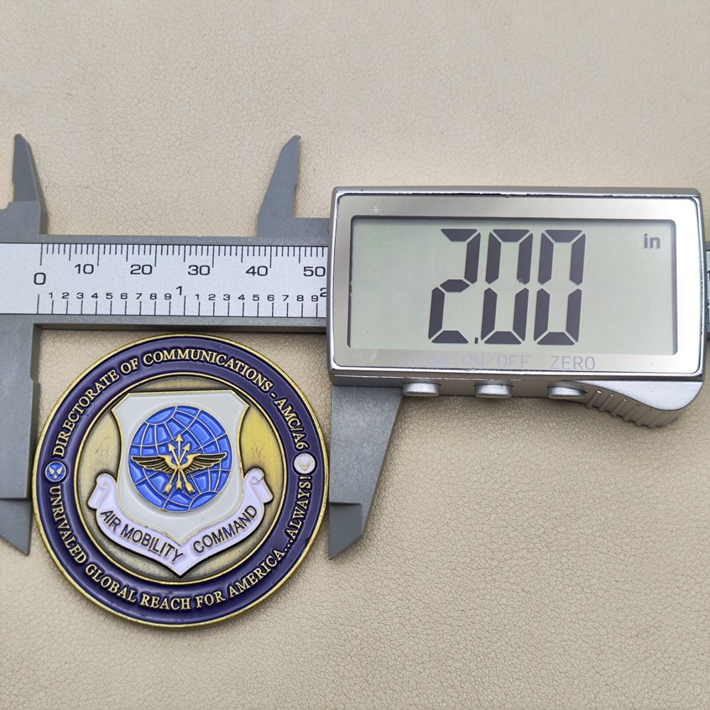 US Air Mobility Command Challenge Coin
