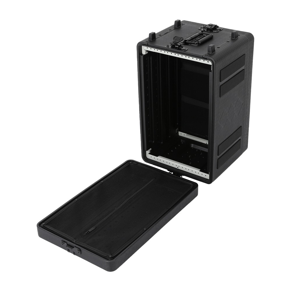 6u Rack Case Dust-proof With Microphone Storage Equalizers Amplifiers Speaker