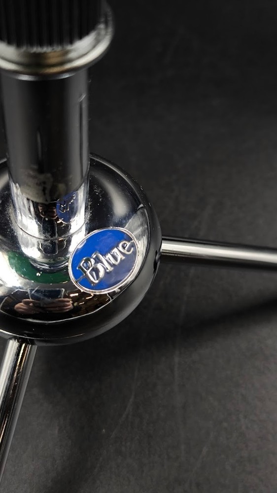 Blue Snowball USB Microphone Used Working Green