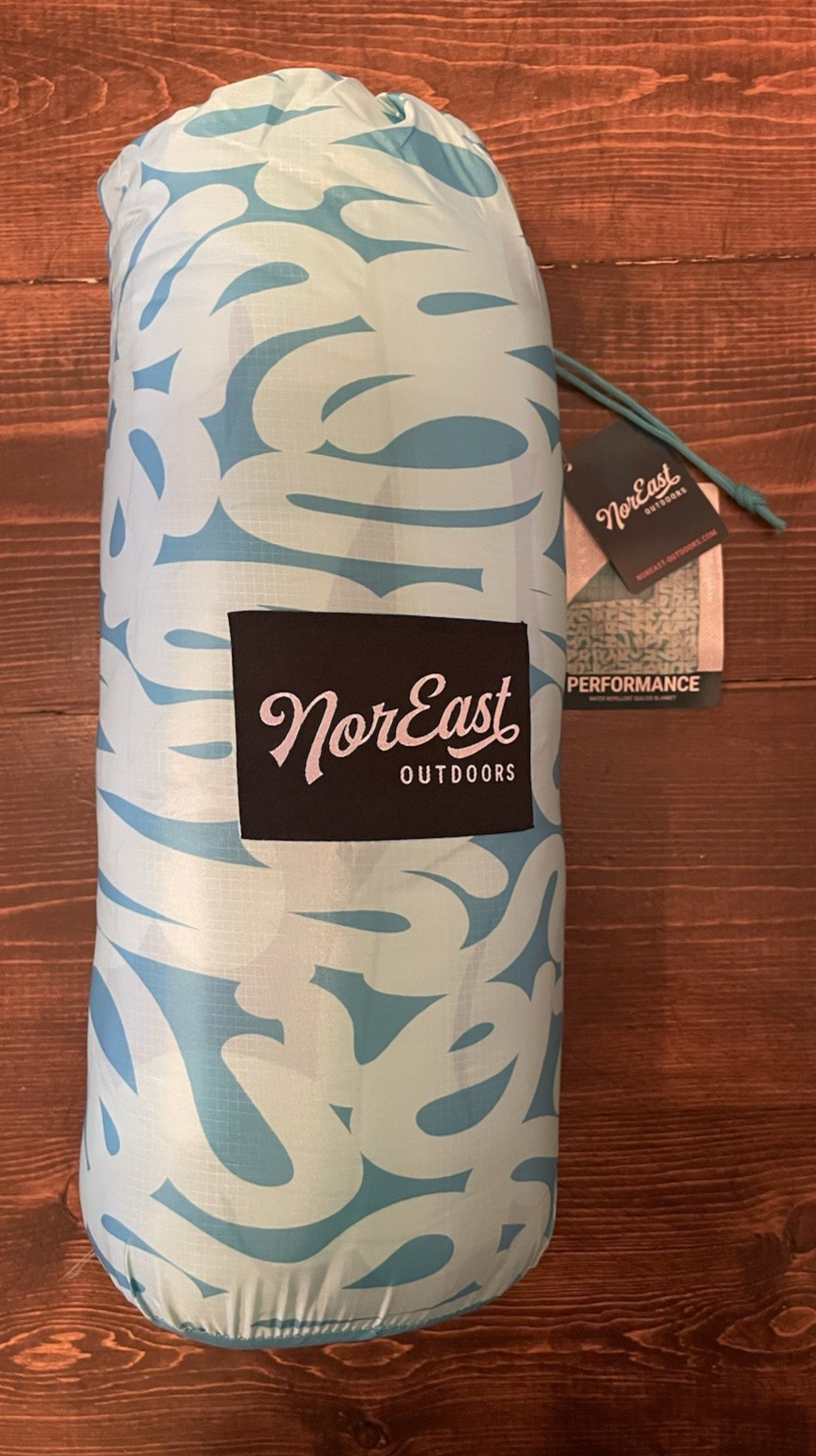 New w/ Tag NorEast Outdoor Performance Blanket Water Repellent 50 x 70 -MSRP $46