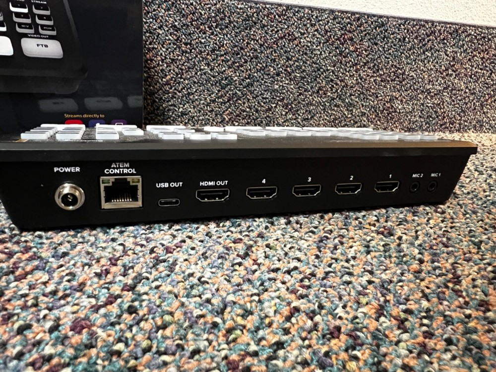 Blackmagic ATEM Mini Pro HDMI Switcher Great Condition