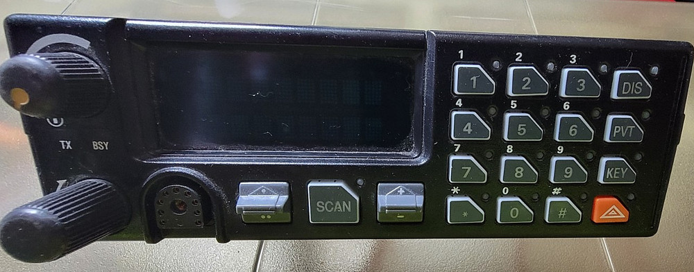 Clean GE Comnet MaCom Ericsson L3 Harris System control head 7100m vintage