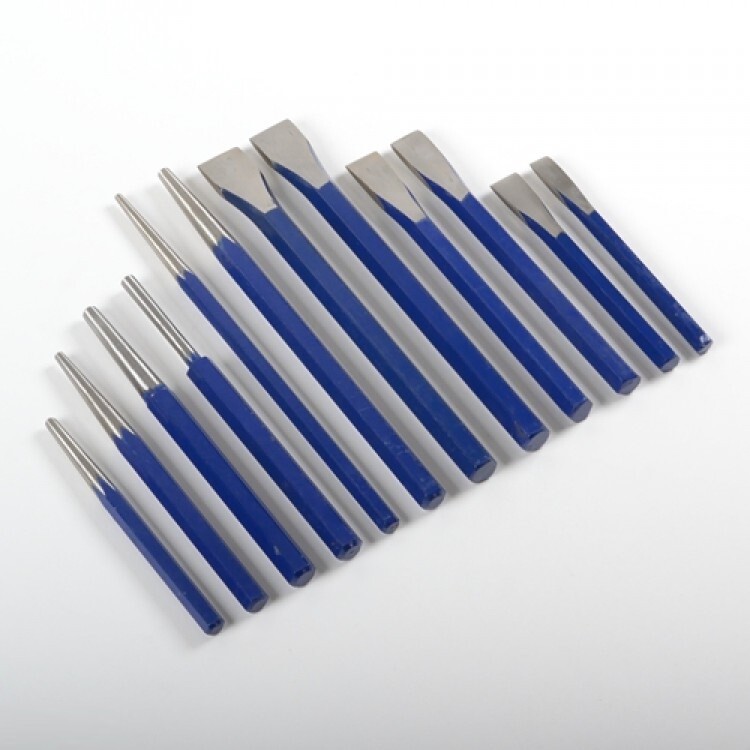 1/6/8/12/16/17 pc Sharp/Strong Punch And Chisel Set